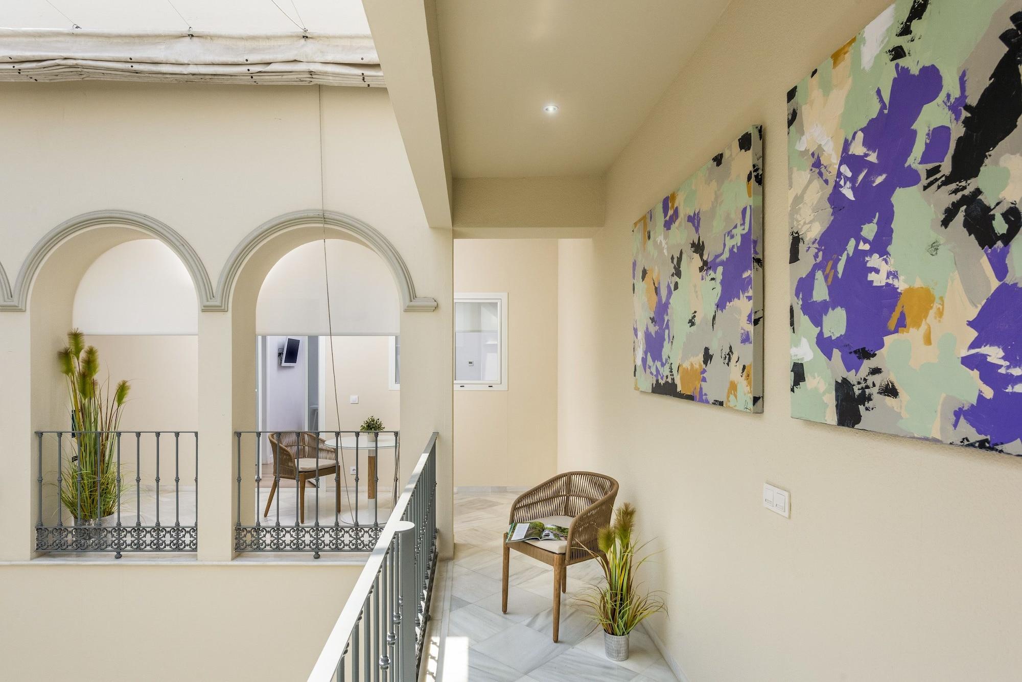 Suites Sevilla Plaza Exterior foto