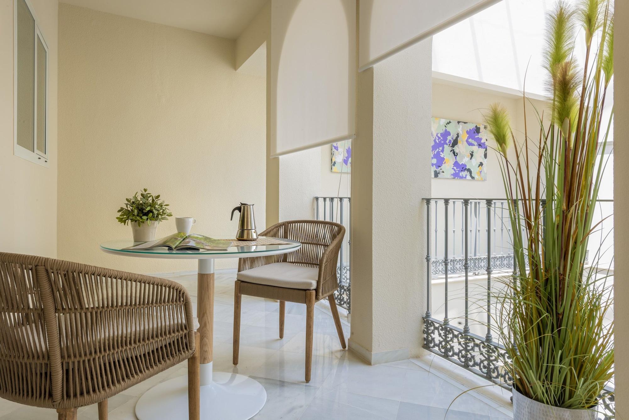 Suites Sevilla Plaza Exterior foto